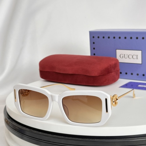 Gucci AAA Quality Sunglasses #1200218 $60.00 USD, Wholesale Replica Gucci AAA Quality Sunglasses