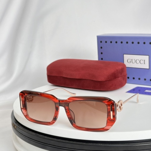 Gucci AAA Quality Sunglasses #1200221 $60.00 USD, Wholesale Replica Gucci AAA Quality Sunglasses