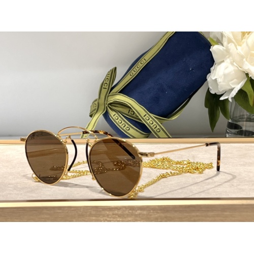 Gucci AAA Quality Sunglasses #1200247 $68.00 USD, Wholesale Replica Gucci AAA Quality Sunglasses