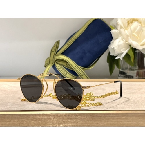 Gucci AAA Quality Sunglasses #1200249 $68.00 USD, Wholesale Replica Gucci AAA Quality Sunglasses