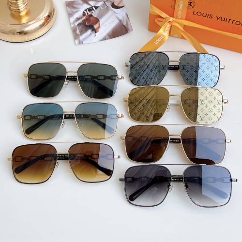 Replica Louis Vuitton AAA Quality Sunglasses #1200349 $60.00 USD for Wholesale