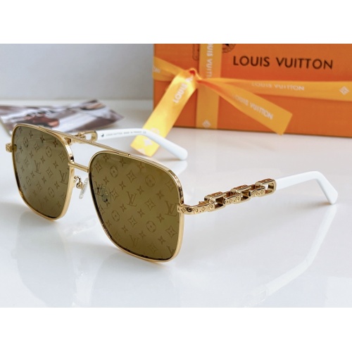 Louis Vuitton AAA Quality Sunglasses #1200354 $60.00 USD, Wholesale Replica Louis Vuitton AAA Quality Sunglasses