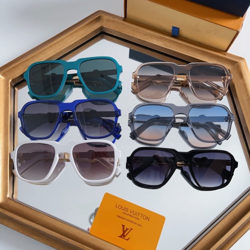 Replica Louis Vuitton AAA Quality Sunglasses #1200542 $60.00 USD for Wholesale