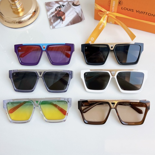 Replica Louis Vuitton AAA Quality Sunglasses #1200547 $60.00 USD for Wholesale