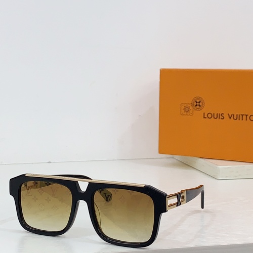 Louis Vuitton AAA Quality Sunglasses #1200557 $45.00 USD, Wholesale Replica Louis Vuitton AAA Quality Sunglasses