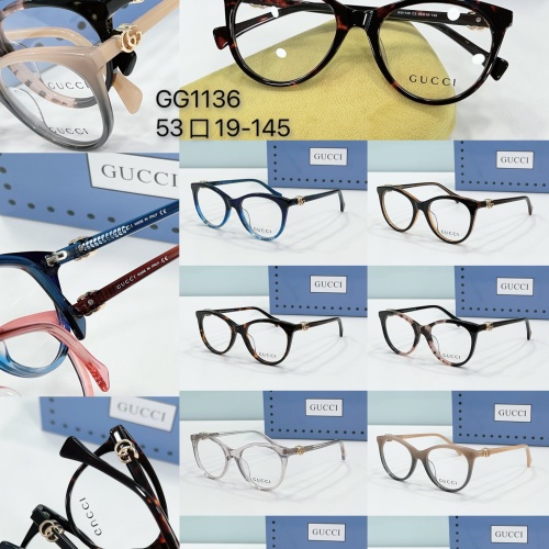 Replica Gucci Fashion Goggles #1201277 $45.00 USD for Wholesale