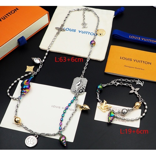 Louis Vuitton LV Jewelry Set #1202729 $64.00 USD, Wholesale Replica Louis Vuitton LV Jewelry Set