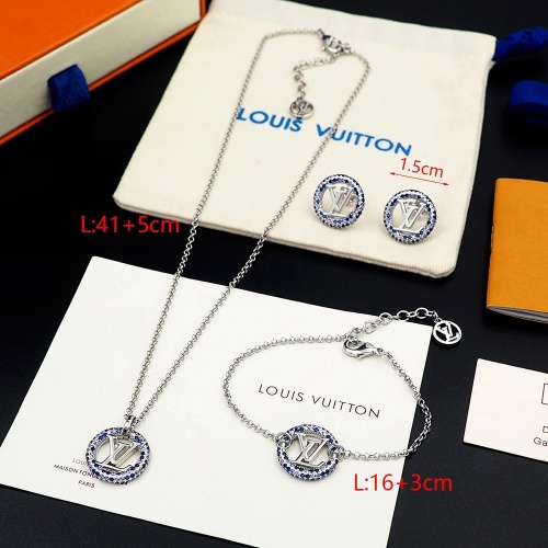 Louis Vuitton LV Jewelry Set For Women #1202730 $60.00 USD, Wholesale Replica Louis Vuitton LV Jewelry Set