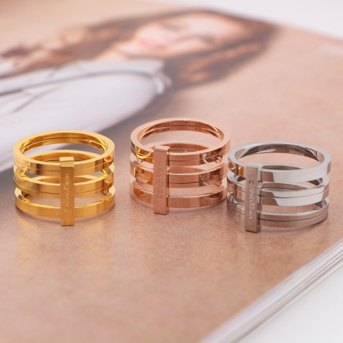 Replica Calvin Klein Rings #1203177 $25.00 USD for Wholesale