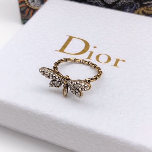 Replica Christian Dior Rings For Women #1203462 $27.00 USD for Wholesale