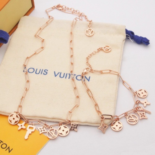 Louis Vuitton LV Jewelry Set #1203547 $56.00 USD, Wholesale Replica Louis Vuitton LV Jewelry Set