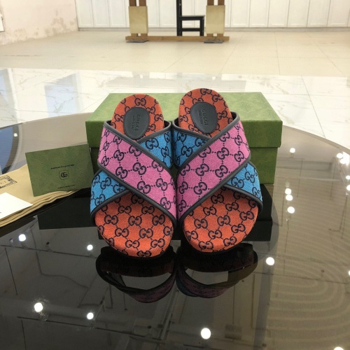 Replica Gucci Slippers For Women #1203980 $80.00 USD for Wholesale