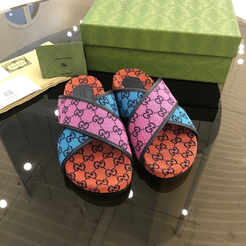 Replica Gucci Slippers For Women #1203980 $80.00 USD for Wholesale