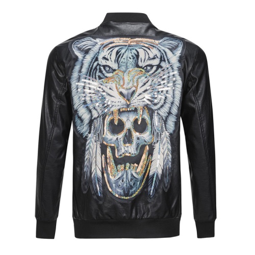 Philipp Plein PP Jackets Long Sleeved For Men #1204029 $102.00 USD, Wholesale Replica Philipp Plein PP Jackets