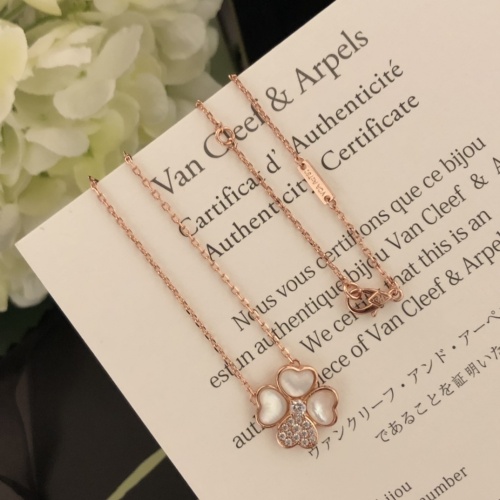 Replica Van Cleef & Arpels Necklaces For Women #1204110 $32.00 USD for Wholesale