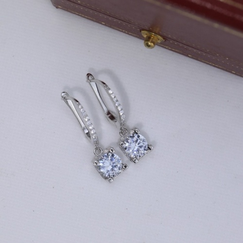 Replica Cartier Earrings For Women #1204325 $40.00 USD for Wholesale