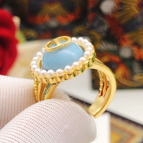 Replica Christian Dior Rings For Women #1204346 $27.00 USD for Wholesale