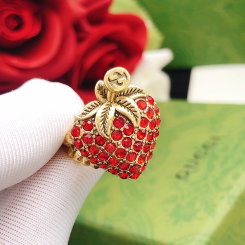 Replica Gucci Rings For Women #1204547 $29.00 USD for Wholesale