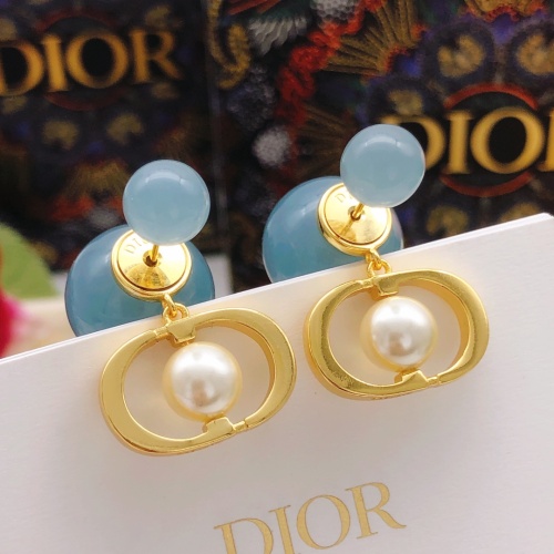 Replica Christian Dior Earrings For Women #1204623 $29.00 USD for Wholesale