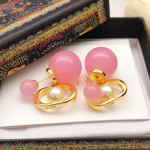 Replica Christian Dior Earrings For Women #1204624 $29.00 USD for Wholesale