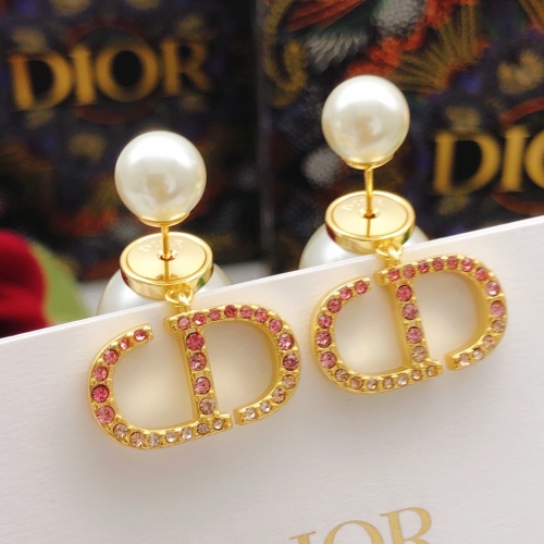 Replica Christian Dior Earrings For Women #1204625 $29.00 USD for Wholesale