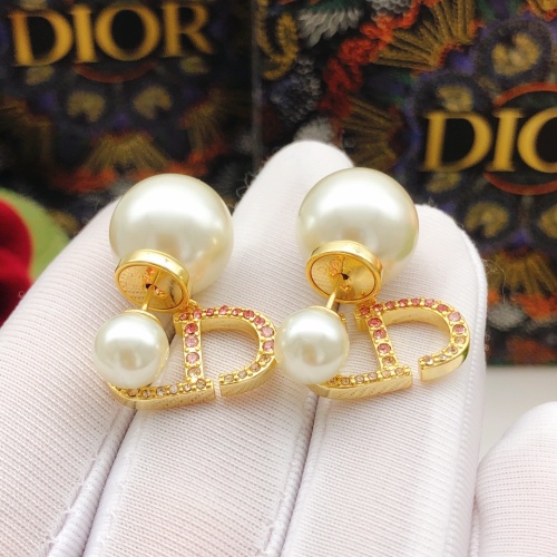 Replica Christian Dior Earrings For Women #1204625 $29.00 USD for Wholesale