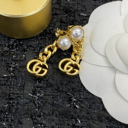 Replica Gucci Earrings For Women #1204646 $27.00 USD for Wholesale