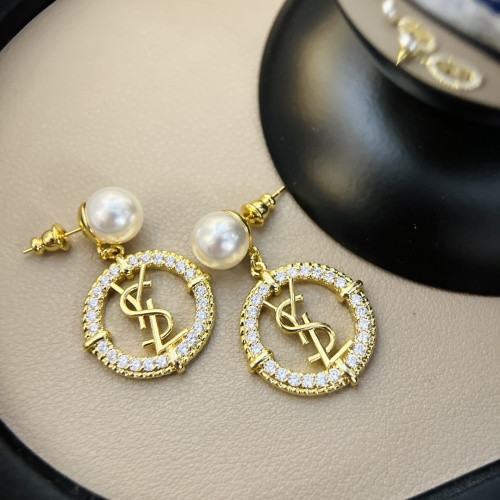 Yves Saint Laurent YSL Earrings For Women #1204676 $25.00 USD, Wholesale Replica Yves Saint Laurent YSL Earrings