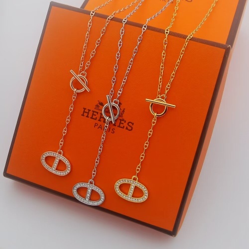 Replica Hermes Necklaces #1204689 $25.00 USD for Wholesale