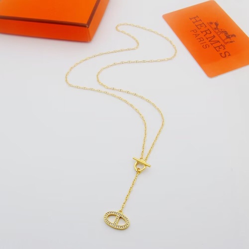 Hermes Necklaces #1204691 $25.00 USD, Wholesale Replica Hermes Necklaces