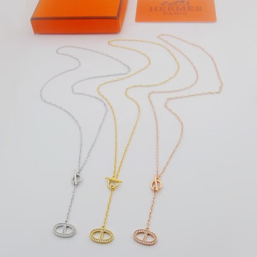 Replica Hermes Necklaces #1204691 $25.00 USD for Wholesale