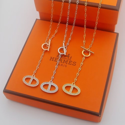 Replica Hermes Necklaces #1204691 $25.00 USD for Wholesale