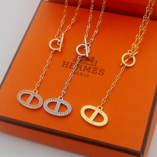 Replica Hermes Necklaces #1204691 $25.00 USD for Wholesale