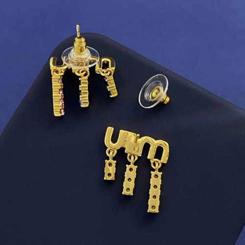 Replica MIU MIU Earrings For Women #1204693 $29.00 USD for Wholesale