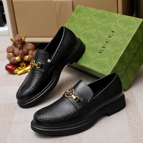 Replica Gucci Oxfords Shoes For Men #1204720 $96.00 USD for Wholesale