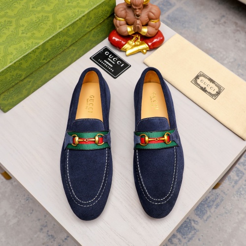 Replica Gucci Oxfords Shoes For Men #1204729 $82.00 USD for Wholesale