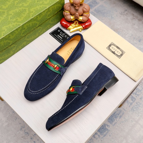 Replica Gucci Oxfords Shoes For Men #1204729 $82.00 USD for Wholesale