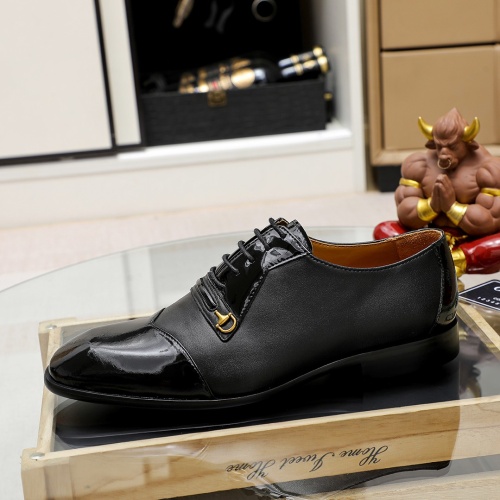 Replica Gucci Oxfords Shoes For Men #1204736 $88.00 USD for Wholesale