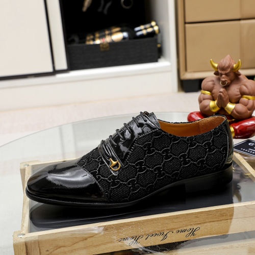 Replica Gucci Oxfords Shoes For Men #1204741 $88.00 USD for Wholesale