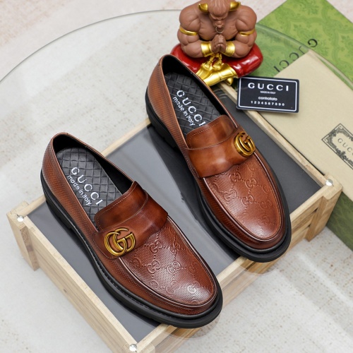 Gucci Oxfords Shoes For Men #1204744 $96.00 USD, Wholesale Replica Gucci Oxfords Shoes