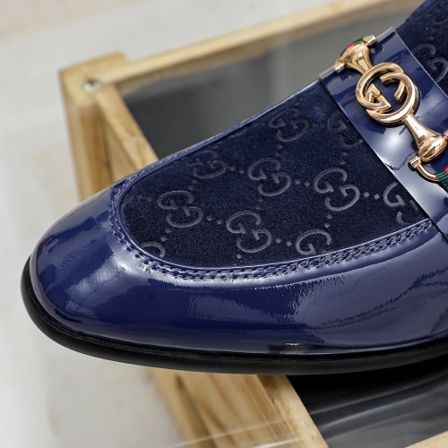 Replica Gucci Oxfords Shoes For Men #1204754 $92.00 USD for Wholesale