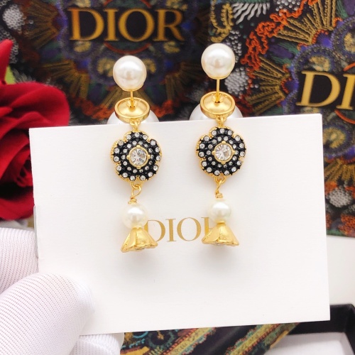 Replica Christian Dior Earrings For Women #1204762 $29.00 USD for Wholesale