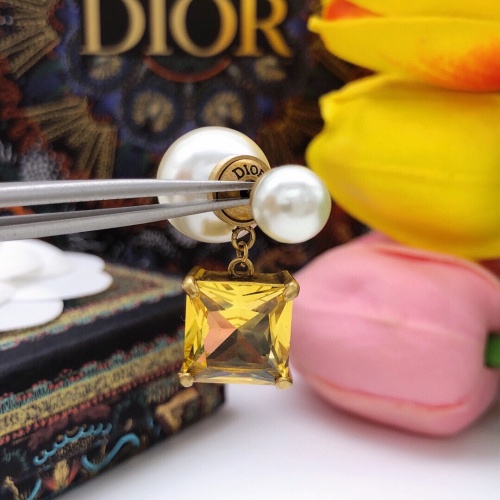 Replica Christian Dior Earrings For Women #1204807 $29.00 USD for Wholesale