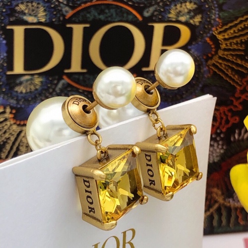 Replica Christian Dior Earrings For Women #1204807 $29.00 USD for Wholesale