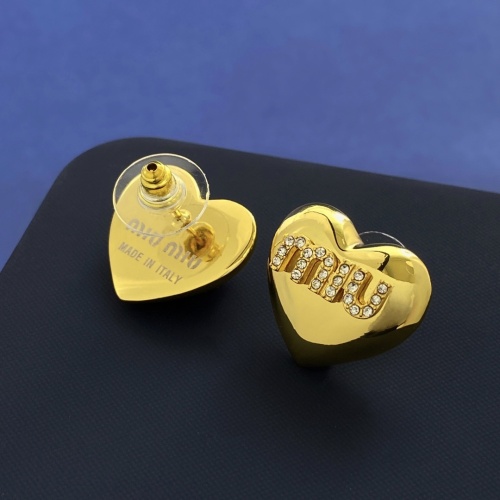 Replica MIU MIU Earrings For Women #1204808 $29.00 USD for Wholesale