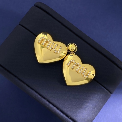 Replica MIU MIU Earrings For Women #1204808 $29.00 USD for Wholesale