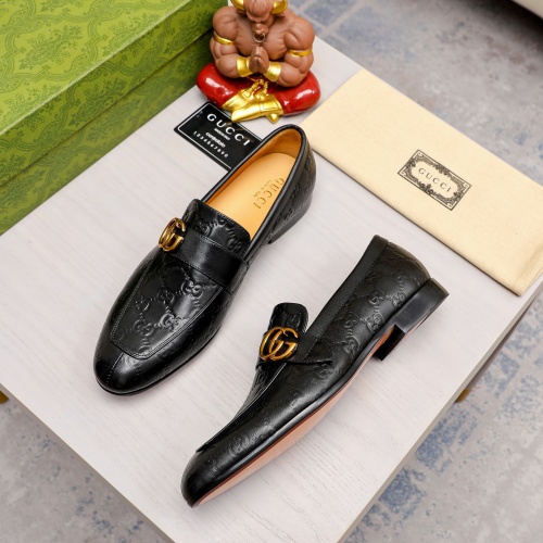 Replica Gucci Oxfords Shoes For Men #1204810 $88.00 USD for Wholesale