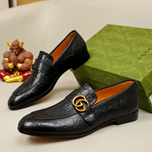 Replica Gucci Oxfords Shoes For Men #1204810 $88.00 USD for Wholesale