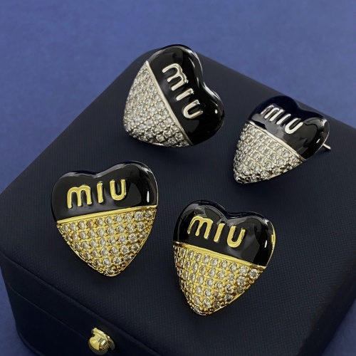 Replica MIU MIU Earrings For Women #1204864 $29.00 USD for Wholesale