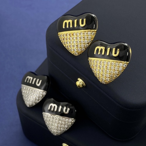 Replica MIU MIU Earrings For Women #1204864 $29.00 USD for Wholesale